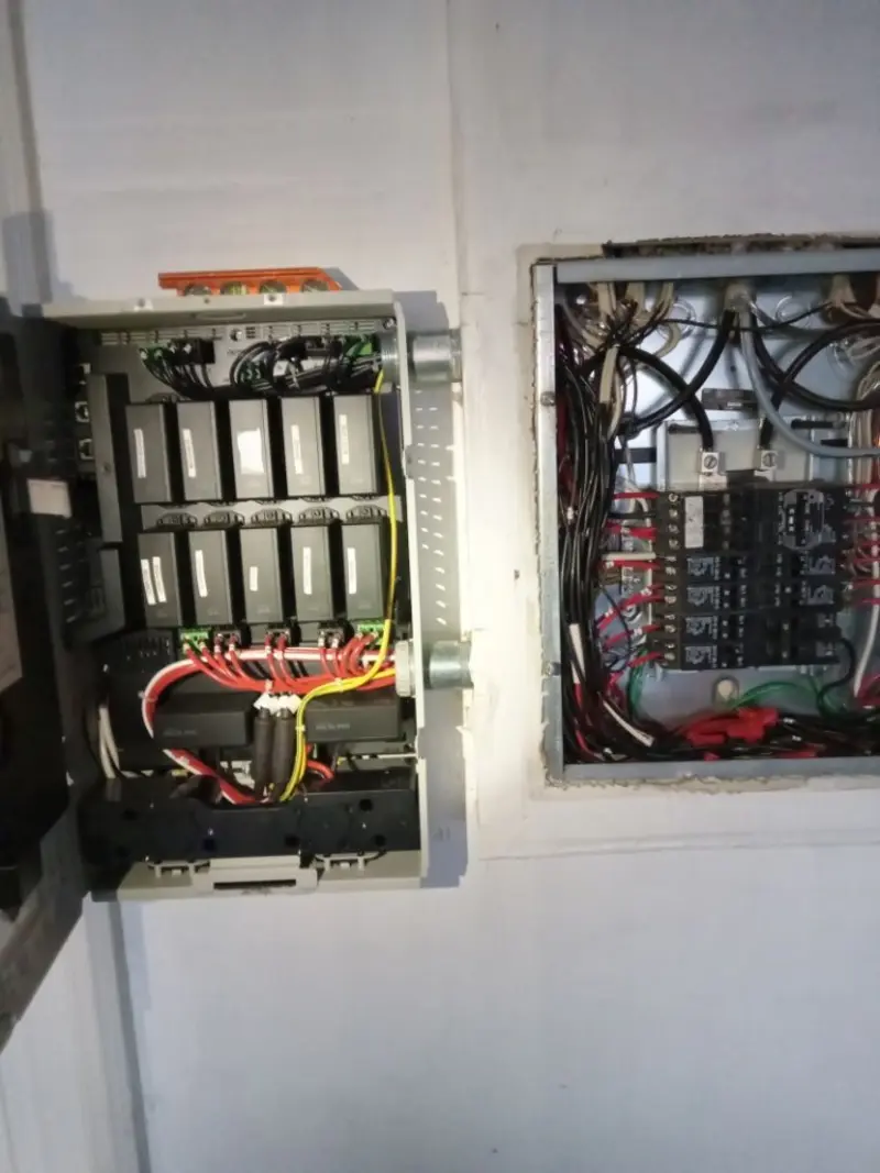Electrical panel upgrade completed for Indoor Lighting Installation in Nampa